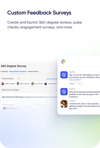 Custom Feedback Surveys