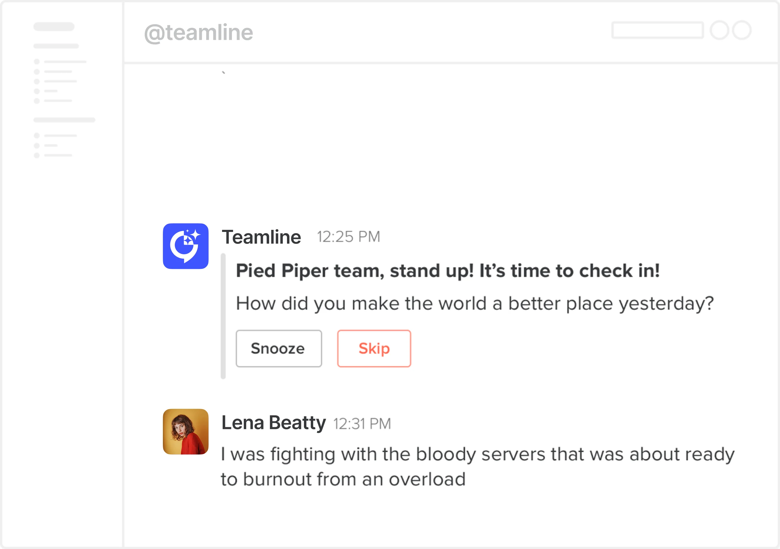 Daily Standup Meeting