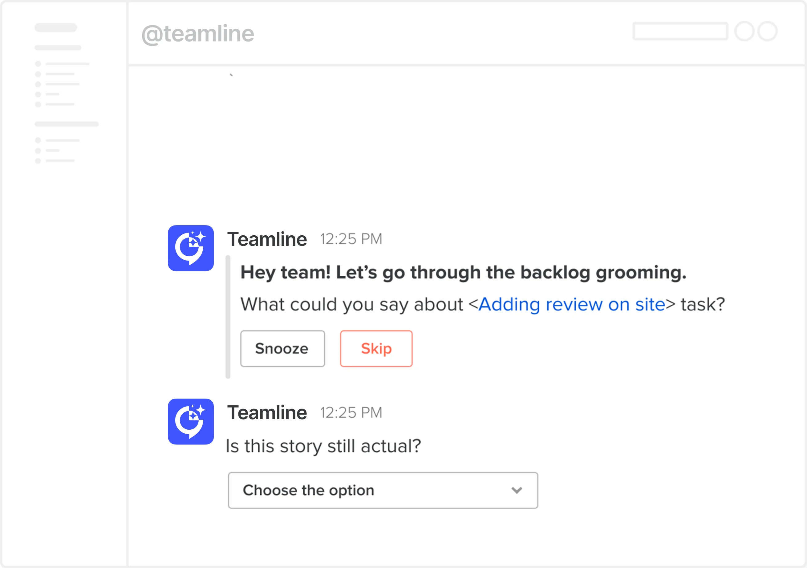 Backlog Refinement Meeting
